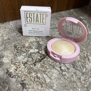 Estate Dew Me Baked Highlight Powder‎ In Shade Lit Brand New